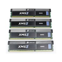 Corsair XMS3 16 GB (4x4GB) DDR3-2000 PC3-16000U...