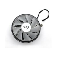 Aigo Lair Top-Blow LED CPU-Kühler für Sockel AM2(+) AM3(+) AM4 2011 2066 #330702