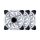 3er Set 3er Pack EZDIY-FAB Ring RGB Fan 120 Gehäuselüfter 120mm   #330729