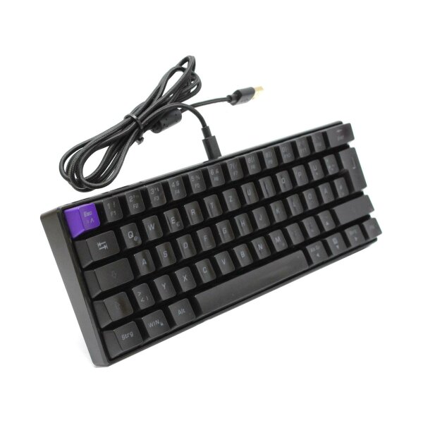 ISY IGK 5000 Mini Size Gaming RGB Keyboard Tastatur USB DE schwarz   #330731