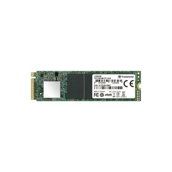 Transcend MTE110S 128 GB M.2 2280 NVMe TS128GMTE110S SSD SSM   #330791