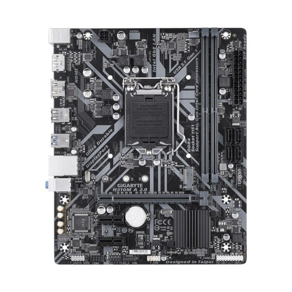Gigabyte H310M A 2.0 Intel H310 Mainboard MicroATX Sockel 1151   #330792