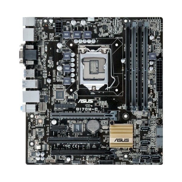 ASUS Q170M-C Intel Q170 Mainboard MicroATX Sockel 1151 Refurbished   #330799
