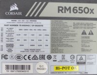 Corsair RMx Series RM650x (RPS0108) Netzteil 650 Watt 80...