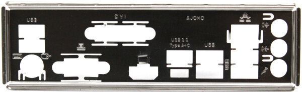 ASRock AB350 Pro4 - Blende - Slotblech - IO Shield   #331023