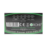 Inter-Tech Combat Power CPM-750 II ATX Netzteil 750 Watt...