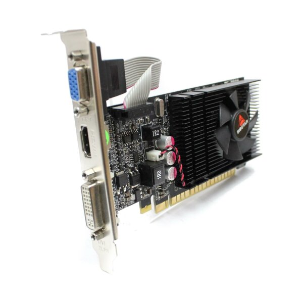 Biostar GeForce GT 610 2 GB DDR3 DVI, VGA, HDMI PCI-E   #331231