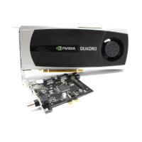 PNY Nvidia Quadro 6000 6 GB GDDR5 DVI, 2x DP PCI-E inkl. Sync Board   #331302