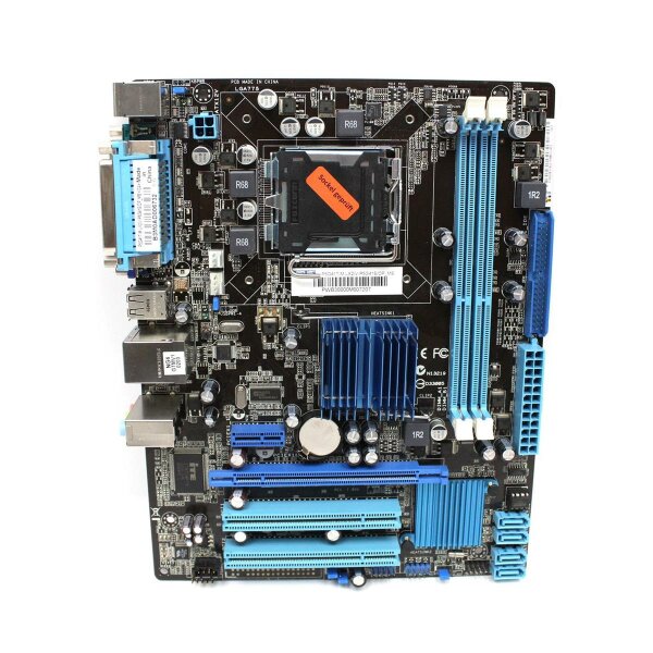 ASUS P5G41T-M LX2/V-P5G41E/DP_MB Intel Mainboard Micro-ATX Sockel 775   #331633