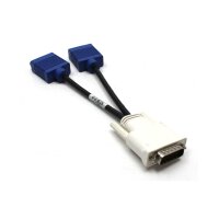 DMS59 Adapter Y-Cable Splitter-Kabel Workstation DMS-59 Pin zu 2 x VGA   #331691