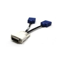 DMS59 Adapter Y-Cable Splitter-Kabel Workstation DMS-59 Pin zu 2 x VGA   #331691