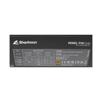 Sharkoon Rebel P30 Gold 850W ATX Netzteil 850 Watt...