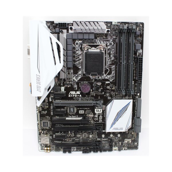 ASUS Z170-A Intel Mainboard ATX Sockel 1151 TEILDEFEKT   #331892