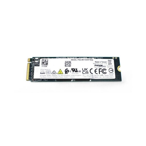 Phison 512 GB M.2 2280 NVMe PSEJN512GA87EC0 SSD SSM   #331926