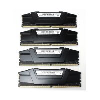 G.Skill RipJaws V 64 GB (4x16GB) DDR4-3600 PC4-28800U F4-3600C18D-32GVK  #331972