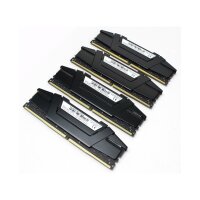 G.Skill RipJaws V 64 GB (4x16GB) DDR4-3600 PC4-28800U F4-3600C18D-32GVK  #331972