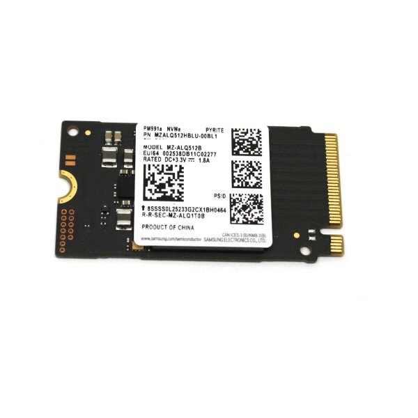 Samsung PM991a 512 GB M.2 2242 NVMe MZALQ512HBLU SSD SSM   #332001