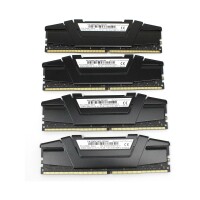 G.Skill RipJaws V 32 GB (4x8GB) DDR4-3200 PC4-25600U F4-3200C16Q-32GVK   #332052