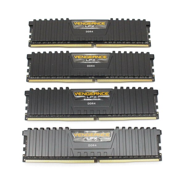 Corsair Vengeance LPX 64 GB (4x16GB) DDR4 PC4-28800U CMK32GX4M2D3600C18  #332053