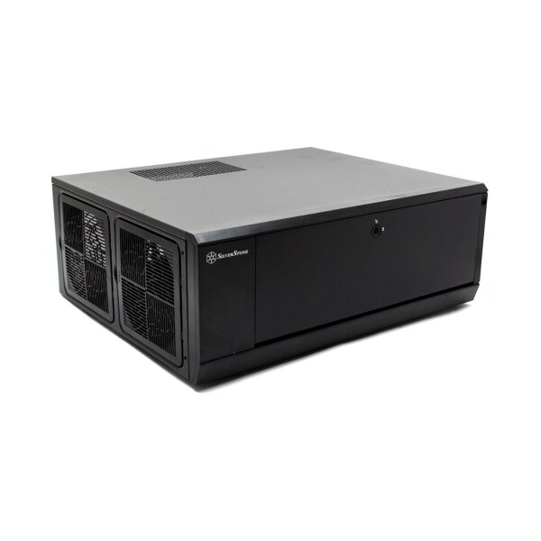 Silverstone Grandia GD10B ATX PC-Gehäuse Desktop USB 3.0 schwarz   #332068