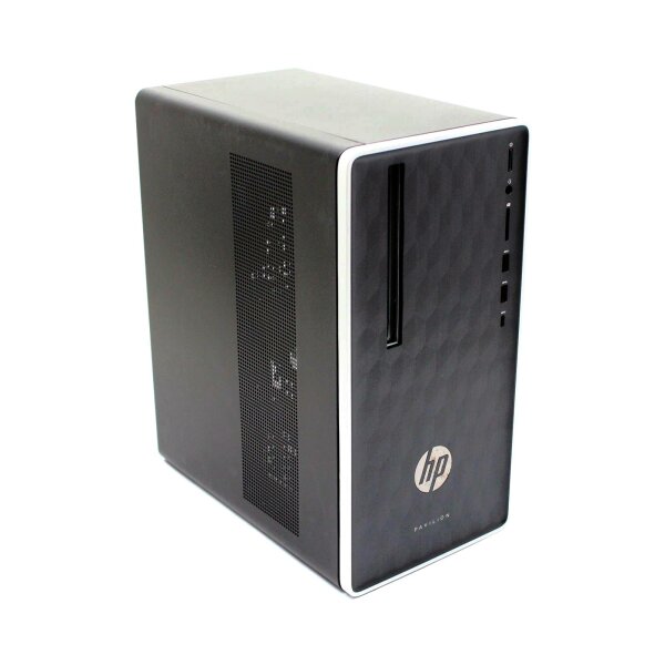 HP Pavilion Desktop TPC-W043-MT MicroATX PC-Gehäuse MiniTower schwarz   #332070