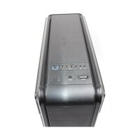 anidées AI6B Black ATX PC-Gehäuse MidiTower USB 3.0 gedämmt schwarz   #332118