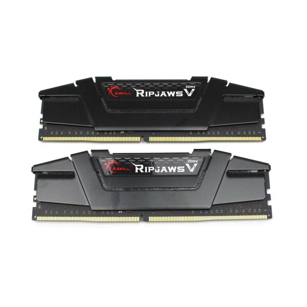 G.Skill RipJaws V 32 GB (2x16GB) DDR4-4000 PC4-32000U F4-4000C18D-32GVK  #332169