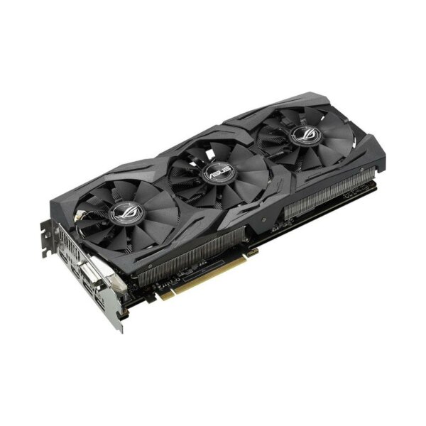 ASUS ROG Strix GeForce GTX 1080 OC 11Gbps 8 GB GDDR5X DVI HDMI DP PCI-E  #332189