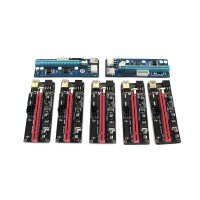 Mining-Bundle mit 7 Stück PCIe x16 Riser Platinen...