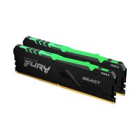 Kingston FURY Beast RGB 32 GB (2x16GB) DDR4 PC4-28800U KF436C18BBAK2/32  #332275