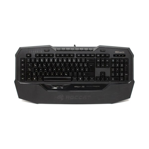 Roccat Isku+ Force FX RGB Keyboard Tastatur USB DE schwarz   #332281