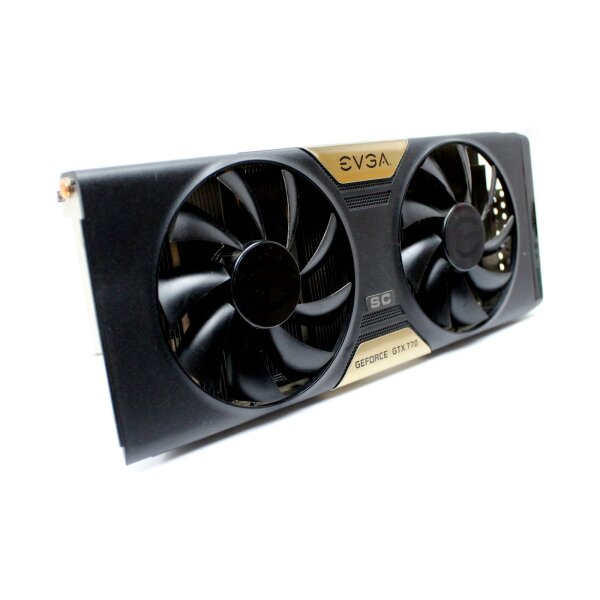 EVGA GeForce GTX 770 Superclocked ACX Grafikkarten-Kühler Heatsink  #332297