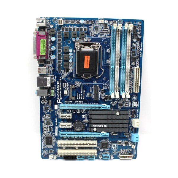 Gigabyte GA-Z68P-DS3 Rev.1.0 Intel Mainboard ATX Sockel 1155 TEILDEFEKT  #332338