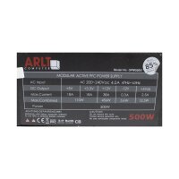 ARLT GPM500V 550W ATX Netzteil 500 Watt teilmodular...