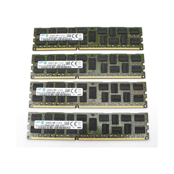 Samsung 64 GB (4x16GB) DDR3L-1600 reg PC3L-12800R M393B2G70DB0-YK0Q2   #332442