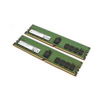 Micron 32 GB (2x16GB) DDR4-2666 PC4-21300U...