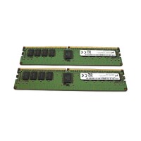 Micron 32 GB (2x16GB) DDR4-2666 PC4-21300U MTA18ASF2G72PDZ-2G6E1QI   #332445