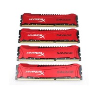 Kingston HyperX Savage 32 GB (4x8GB) DDR3-2133 PC3-17000...