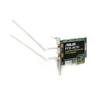 ASUS PCE-AC51 WLAN-Adapter 2.4 & 5GHz 433Mb/s PCIe...