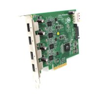 Basler 4-Port USB 3.0 Erweiterungskarte U3X4-PCIE4XE111 PCI-E x4   #332638