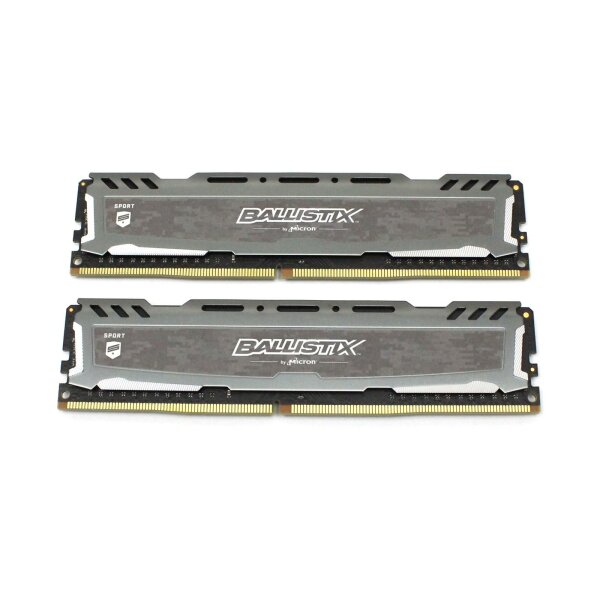 Crucial Ballistix Sport LT 16 GB (2x8GB) DDR4 PC4-24000U BLS8G4D30AESBK  #332777