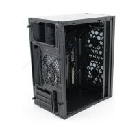 Mars Gaming Micro-ATX PC-Gehäuse MiniTower USB 3.0 Acrylfenster schwarz  #332912