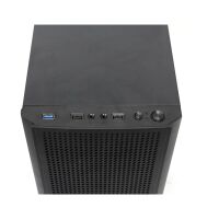 Mars Gaming Micro-ATX PC-Gehäuse MiniTower USB 3.0 Acrylfenster schwarz  #332912