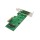 M.2-Adapter PCI Express Card > 1 x M.2 NVMe bis 2280 PCIe x4 Low-Profile #332952