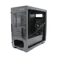 Modecom MicroATX PC-Gehäuse MidiTower USB 3.0 Seitenfenster schwarz   #333274