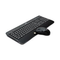 Logitech MK545 Advanced Keyboard USB incl. mouse DE black   #333368