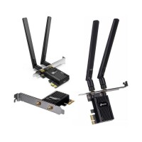 TP-Link AX3000 (TX55E) 2.4GHz/5GHz WLAN, Bluetooth 5.2 LE, PCIe x1   #333370