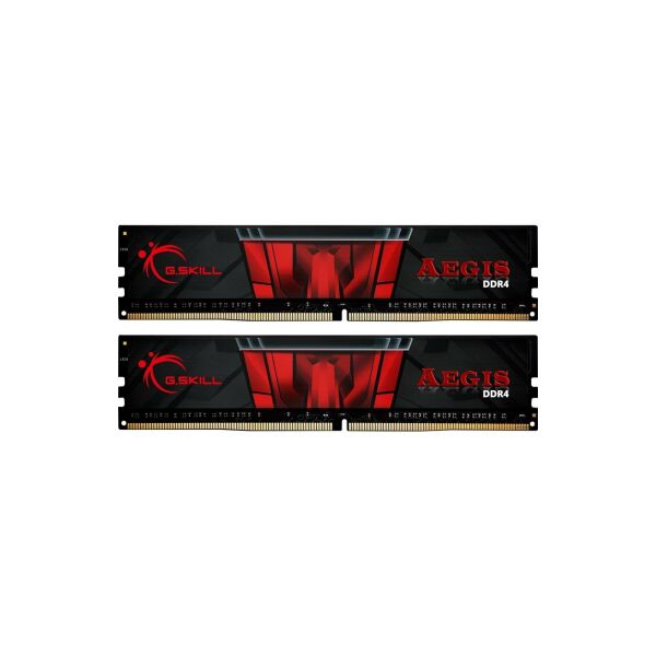 G.Skill Aegis 16 GB (2x8GB) DDR4-2666 PC4-21300U F4-2666C19D-16GIS   #333507