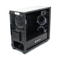 Sharkoon V1000 RGB MicroATX PC case MiniTower USB 3.0 glass window #333570