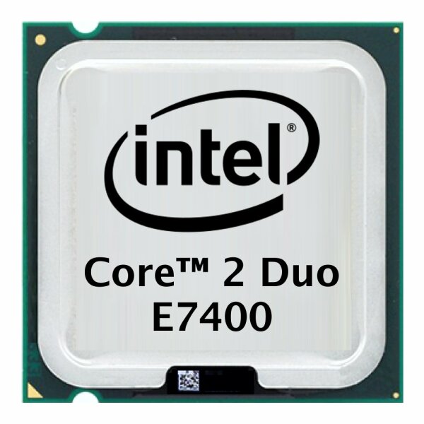 Intel Core 2 Duo E7400 (2x 2.8GHz) SLB9Y CPU Sockel 775   #2215